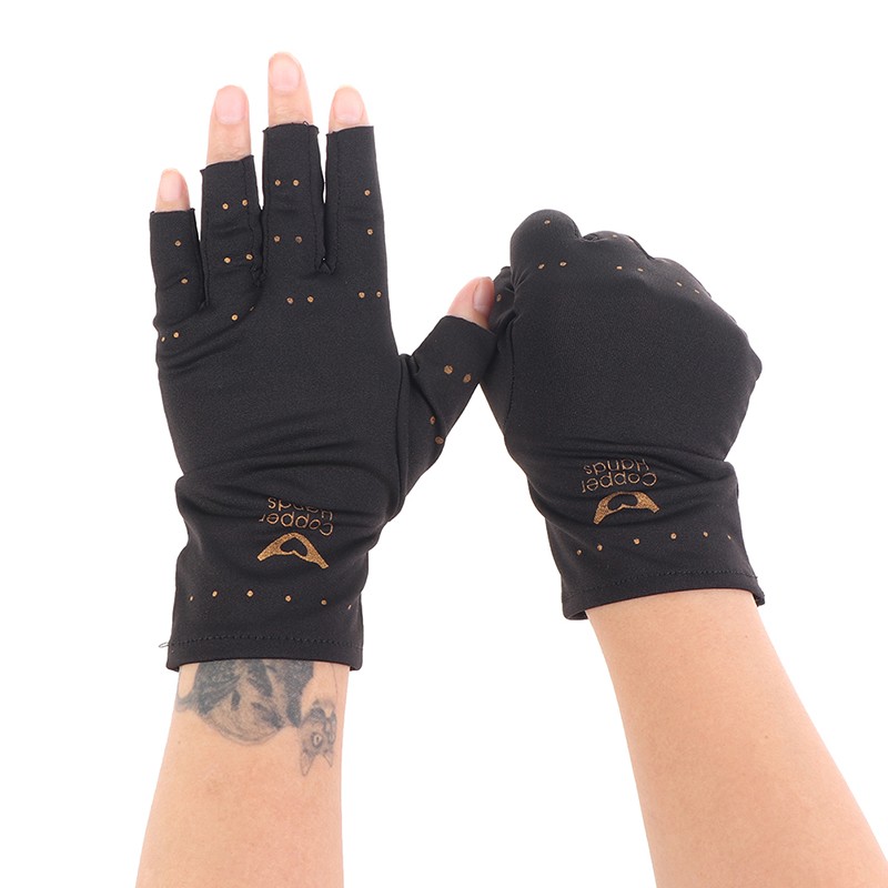 Anti Arthritis Gloves Hand Support Pain Relief Copper Finger Compression Gl.MC