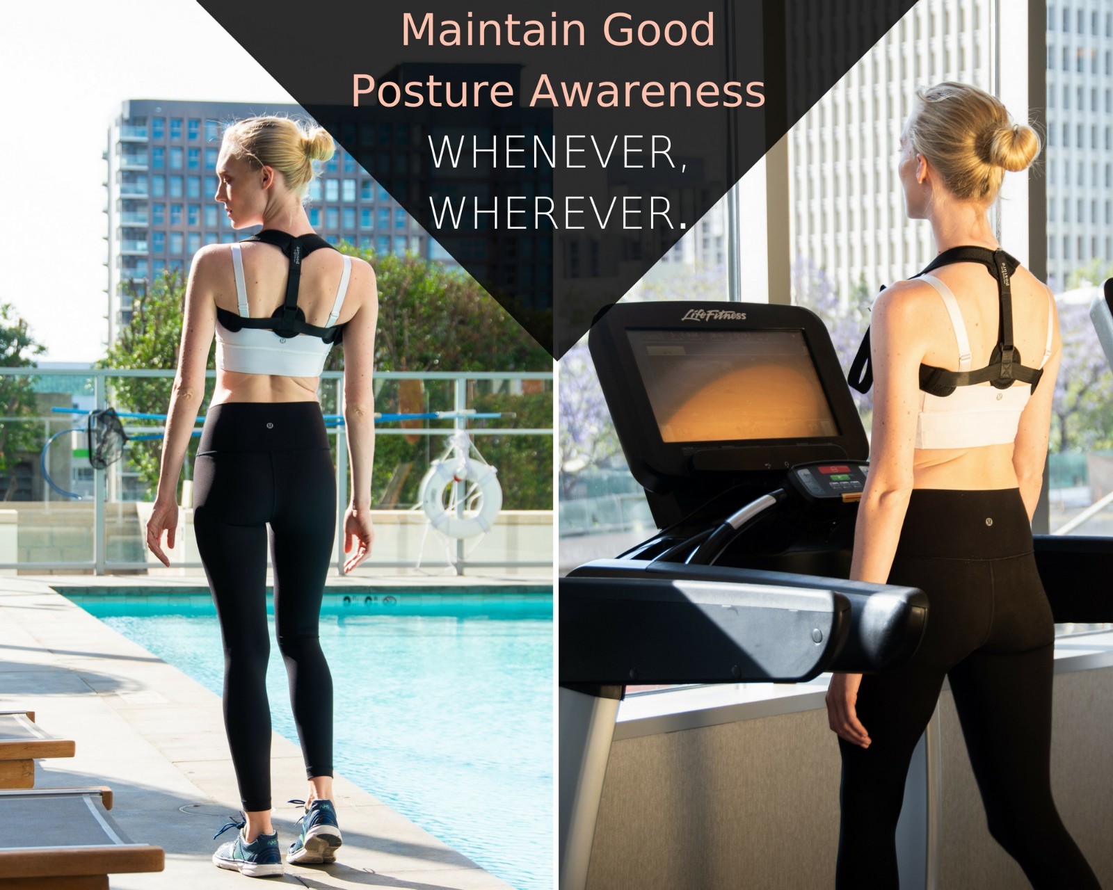 Vriksasana Posture Corrector with 2″ Kinesiology Tape