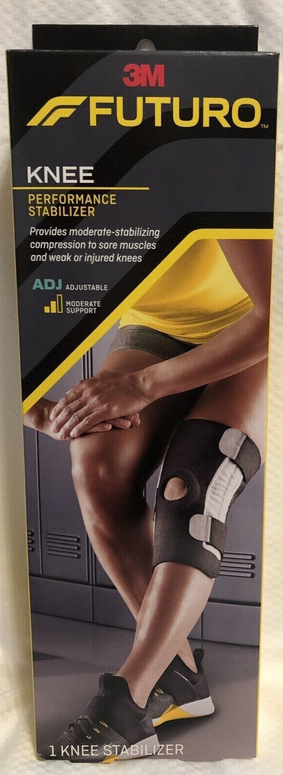 3M Futuro Performance Knee Stabilizer Fits Left or Right Knee 13″ – 17.5″ NEW