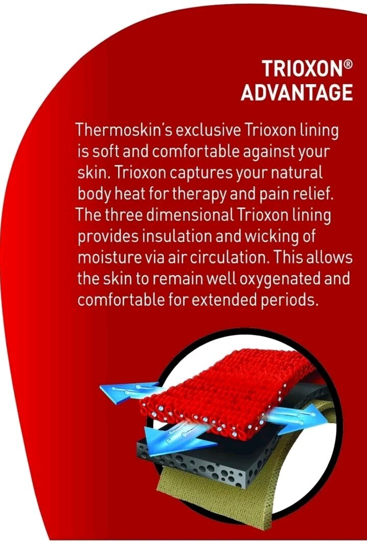 THERMOSKIN SHOULDER SUPPORT WRAP THERMAL BRACE UNIVERSAL Size Large