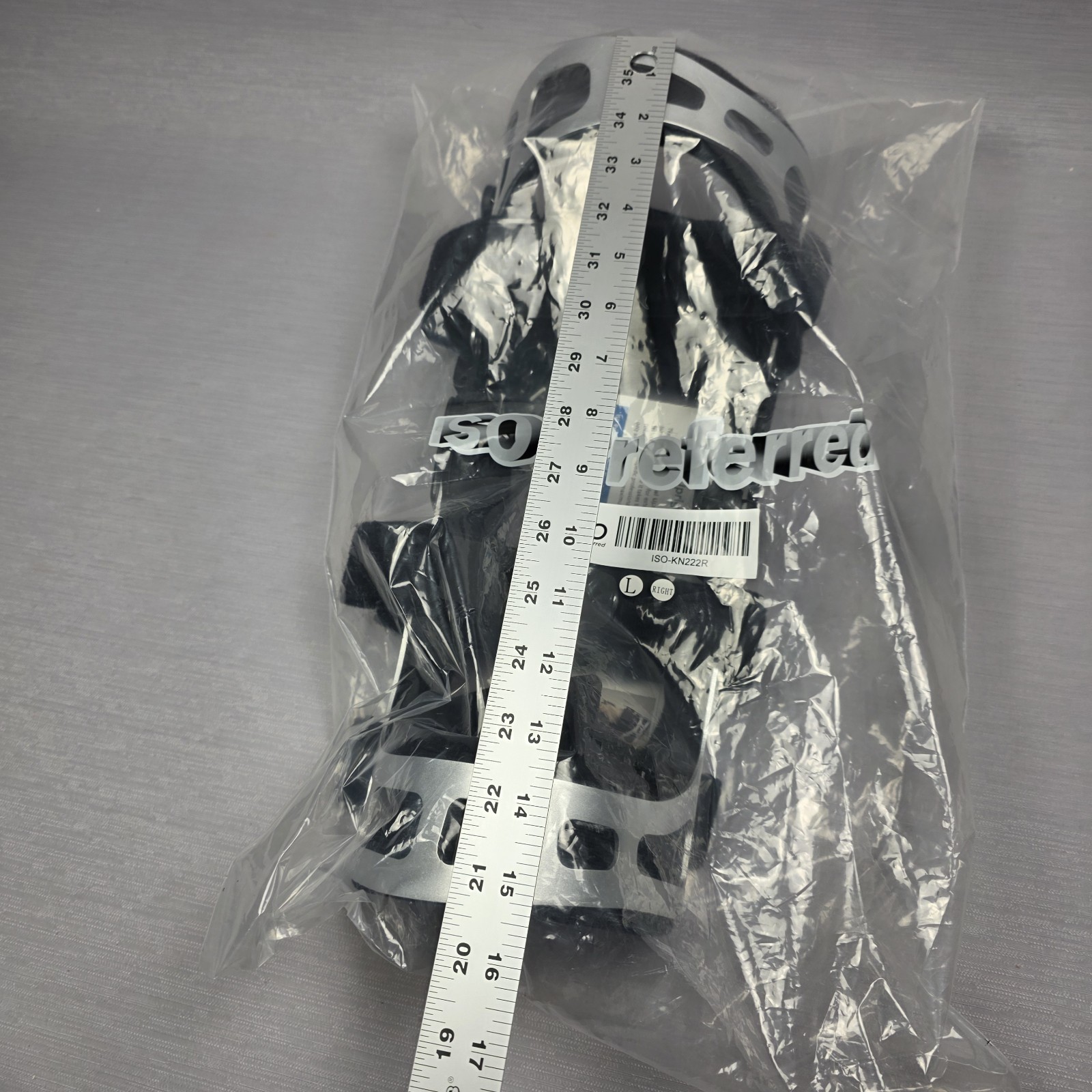 NEW ISO Preferred OA Dual Upright ROM Hinge Knee Brace, Large Right, ISO-KN222R