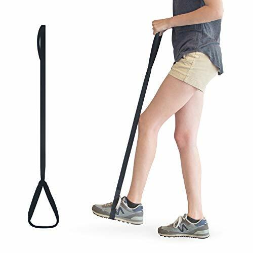 Post Hip & Knee Replacement Surgery Mobility Aid Leg Lifter w/ Hand Strap (35in)