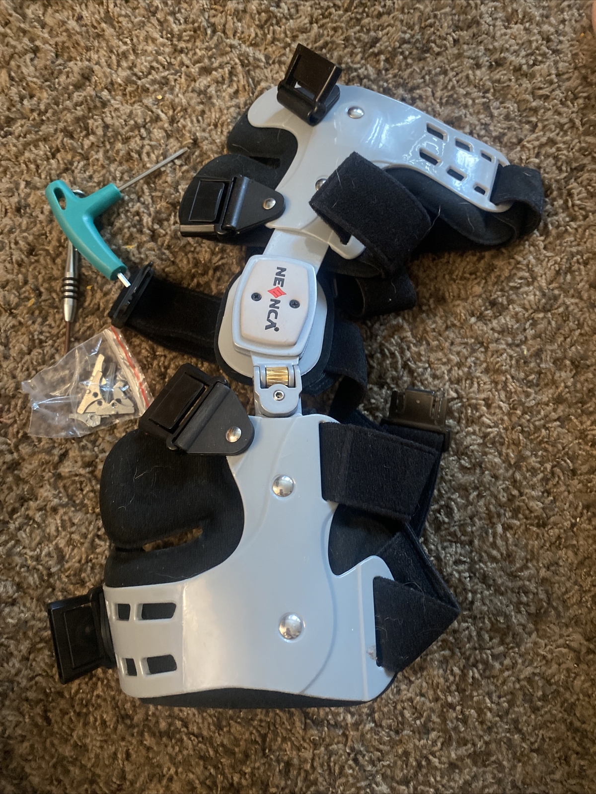NEENCA Unloader ROM Knee Brace Hinged Immobilizer Right Leg One Sz Fits All T58