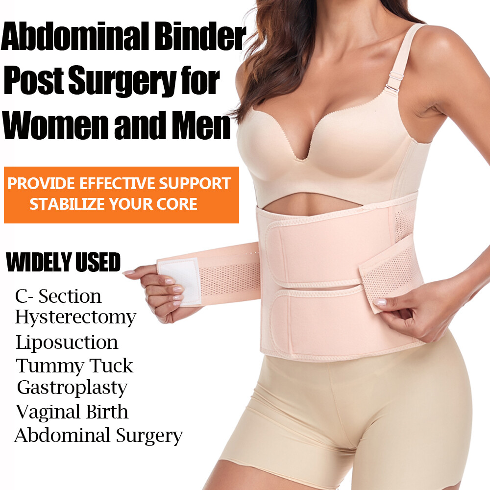 Postpartum Belly Band & Abdominal Binder C-Section Wrap Recovery Support Belt US
