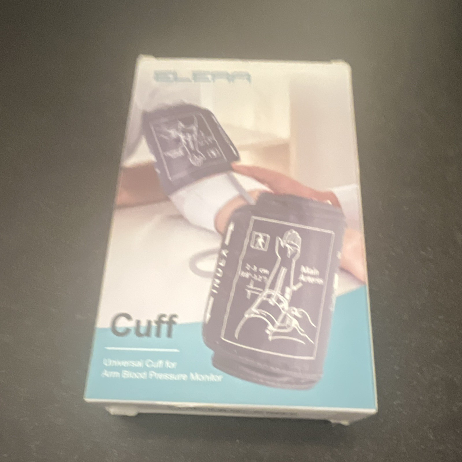 BLEPPA XL Universal Arm Blood Pressure Monitor Cuff, Black/White