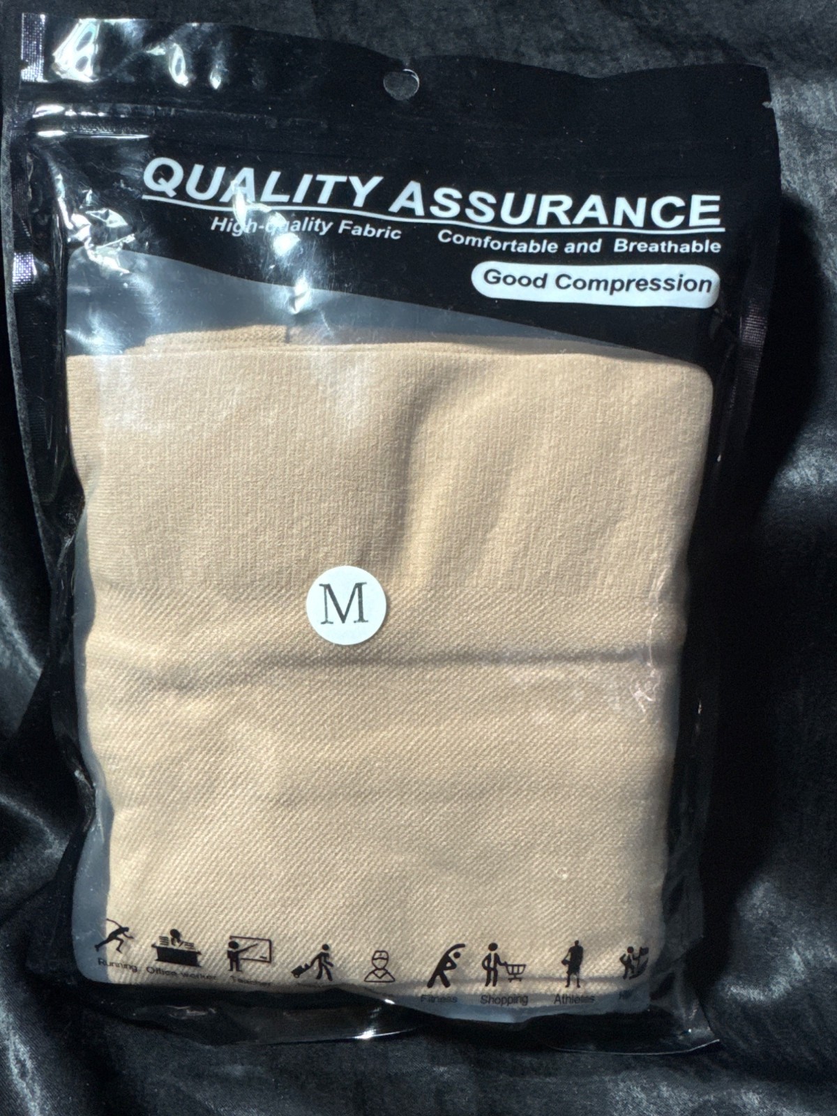 Compression Support Sleeves Medium High-Quality Fabric Comfortable & Breathable