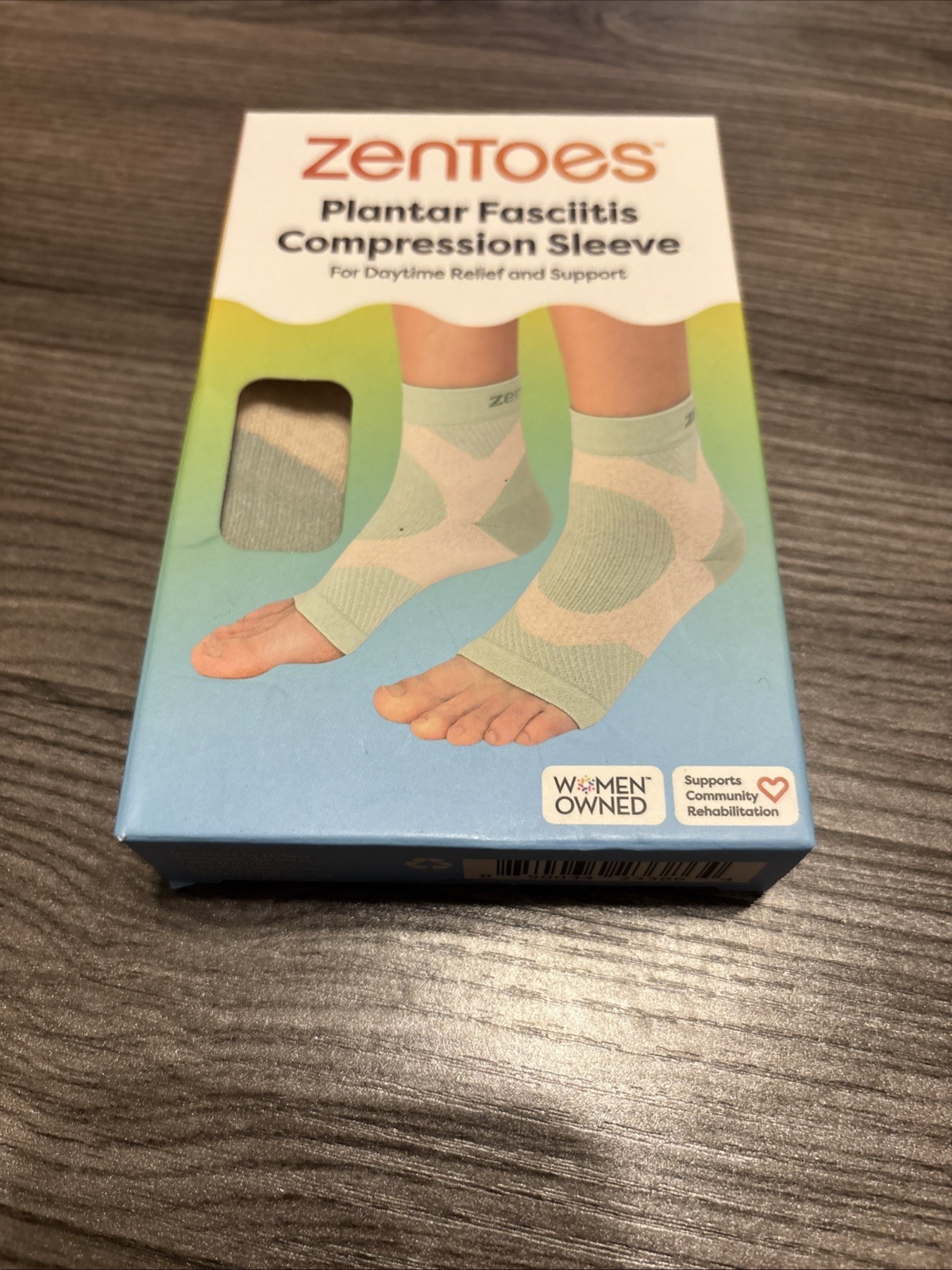 ZenToes Plantar Fasciitis Compression Socks for Men Women Moisture Wicking