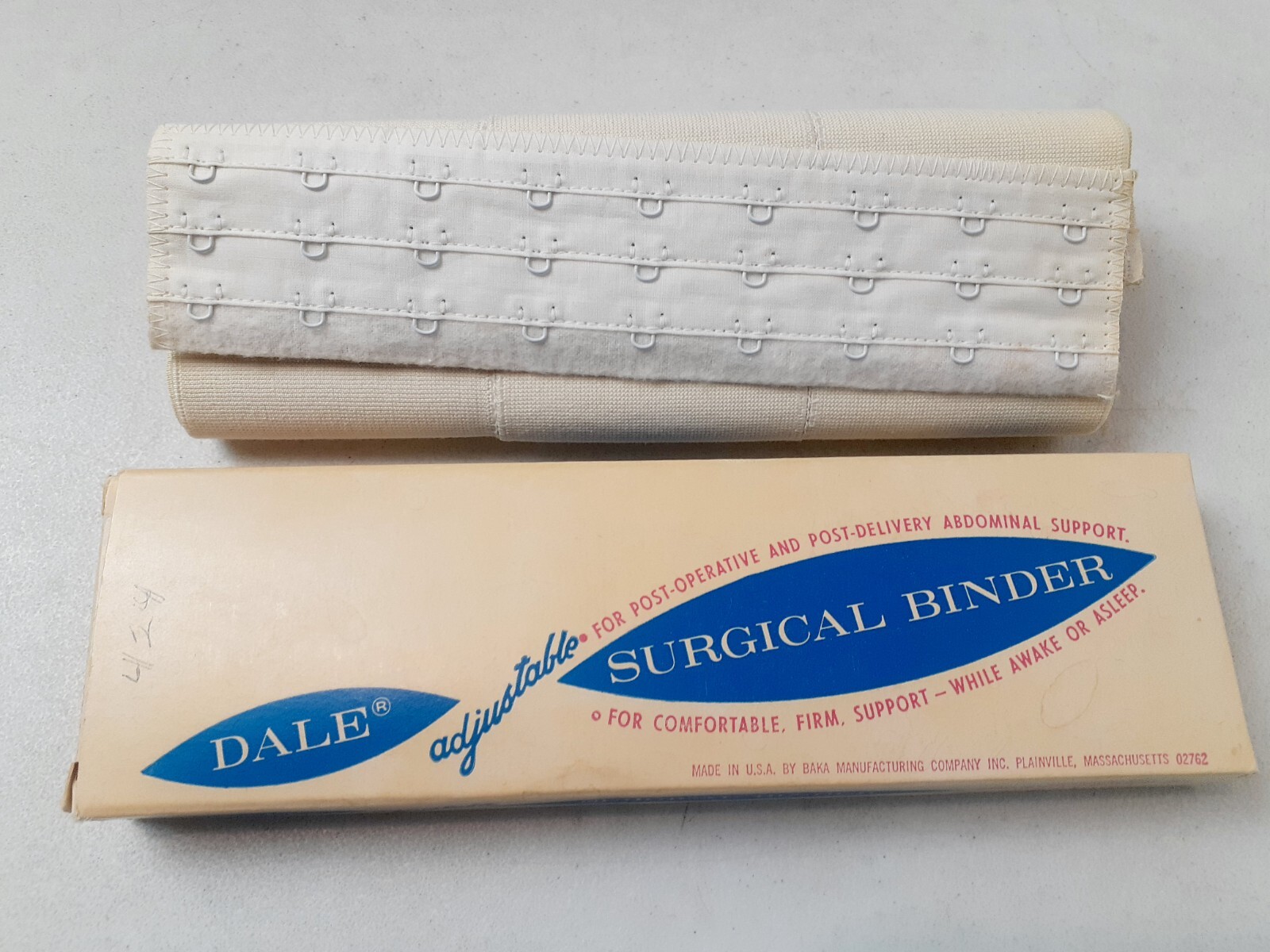 Vintage Dale Surgical Binder Post Operative/Delivery Support Size Female 32″-34″