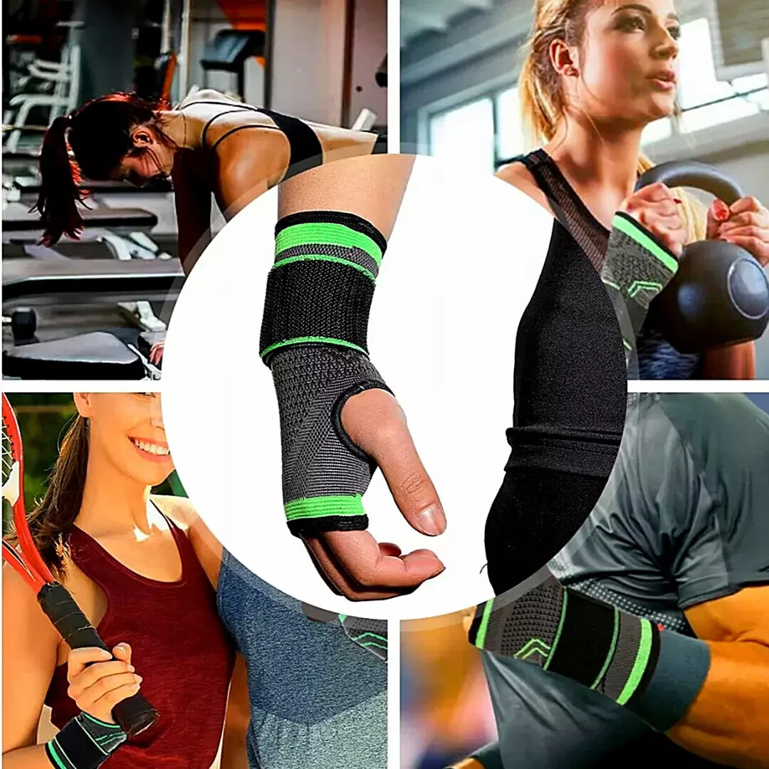 Wrist Brace Compression Hand Support Gloves Arthritis Carpal Tunnel Pain Relief