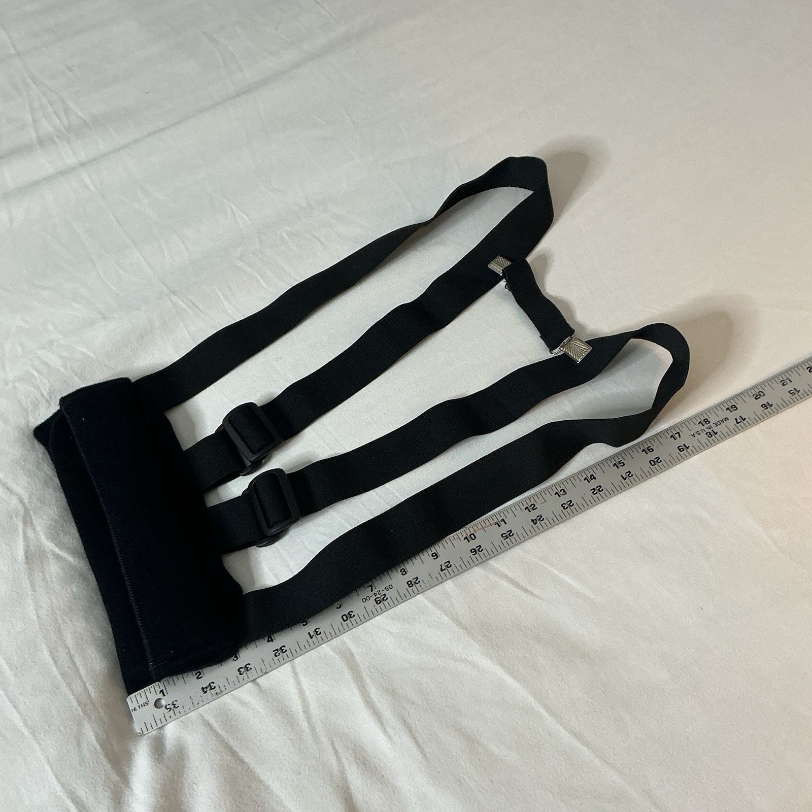 Body Rite The Posture Pleaser Adjustable Elastic Straps Black See Pictures