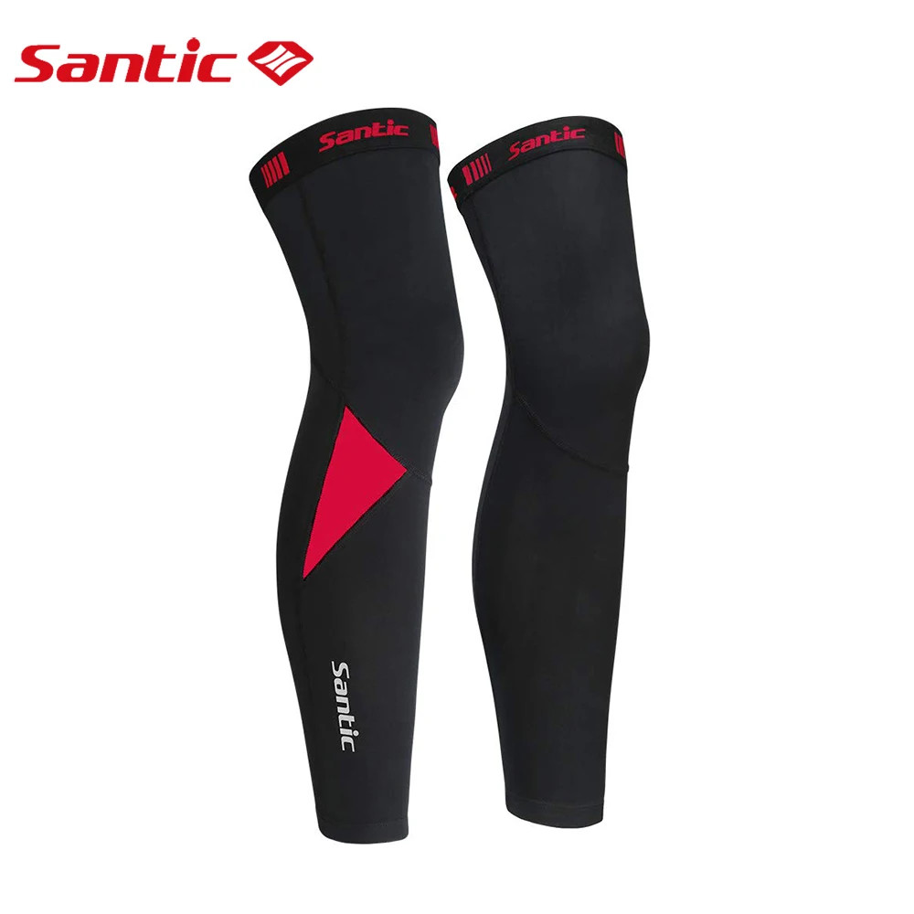 Cycling Leg Warmers Thermal Fleece Windproof Soft Shell Knee Sleeves Brea