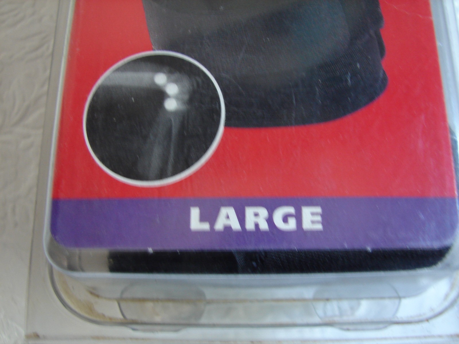Mueller Hinged Wraparound KNEE BRACE, Sz Large, NOS NIP w/Patella Buttress
