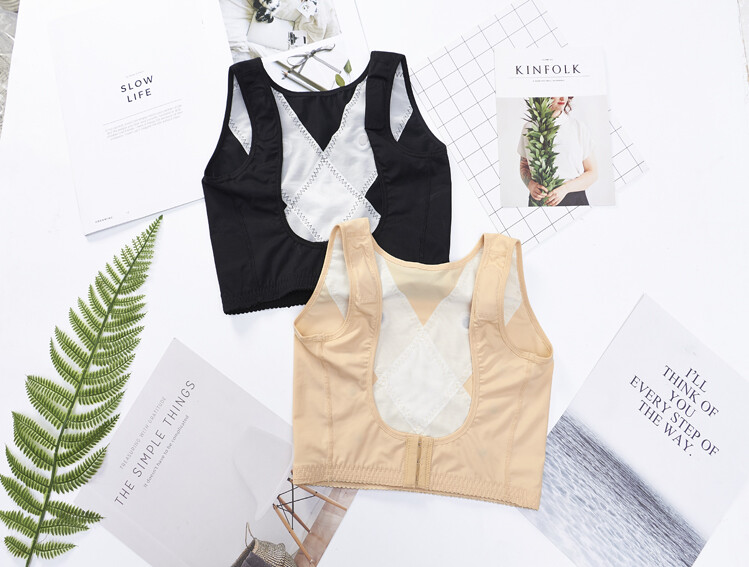 Women Adjustable Shoulder Back Posture Corrector Chest Brace Support Bra Shaper