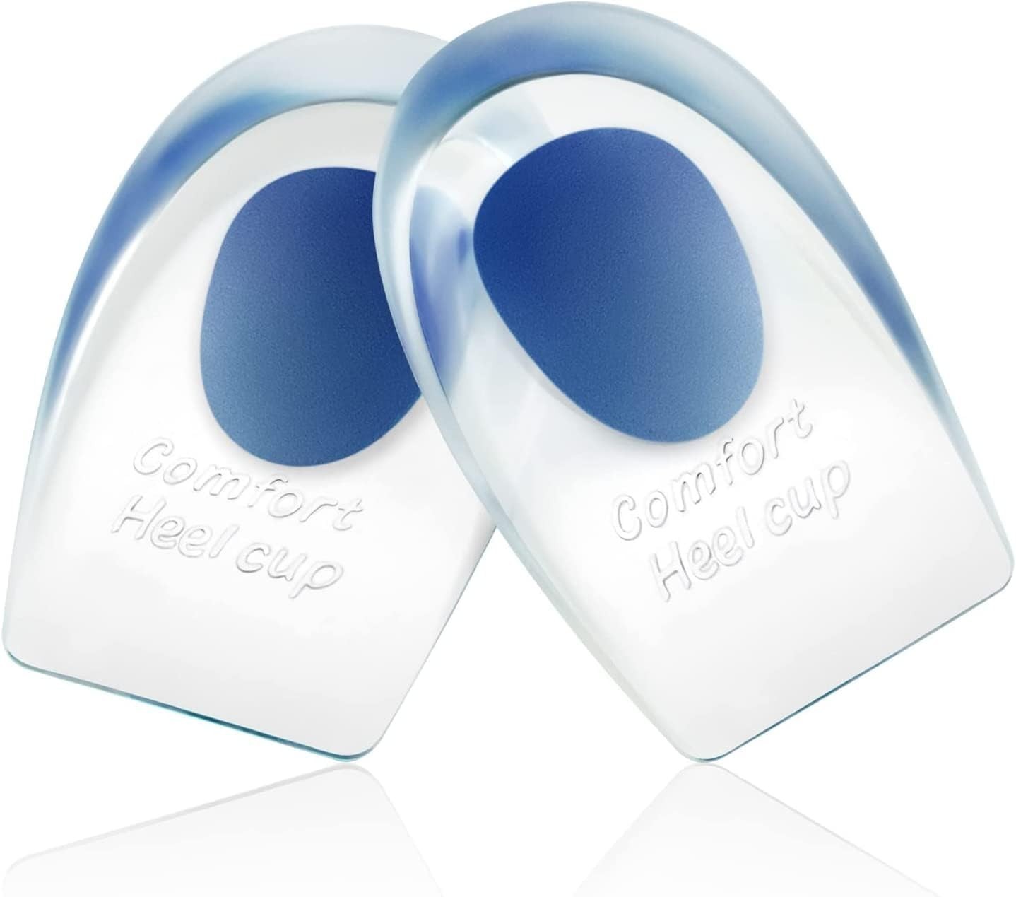 Comfortable Gel Heel Cups for Achilles Tendonitis – 2 Pack | Pain Relief