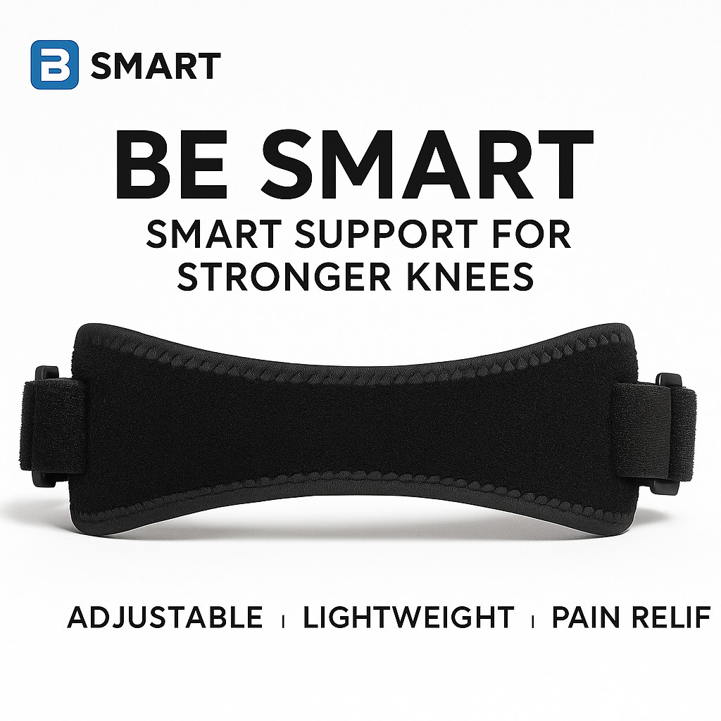 Knee Brace Support Patella Stabilizer Strap Arthritis Running Tendon Pain Relief