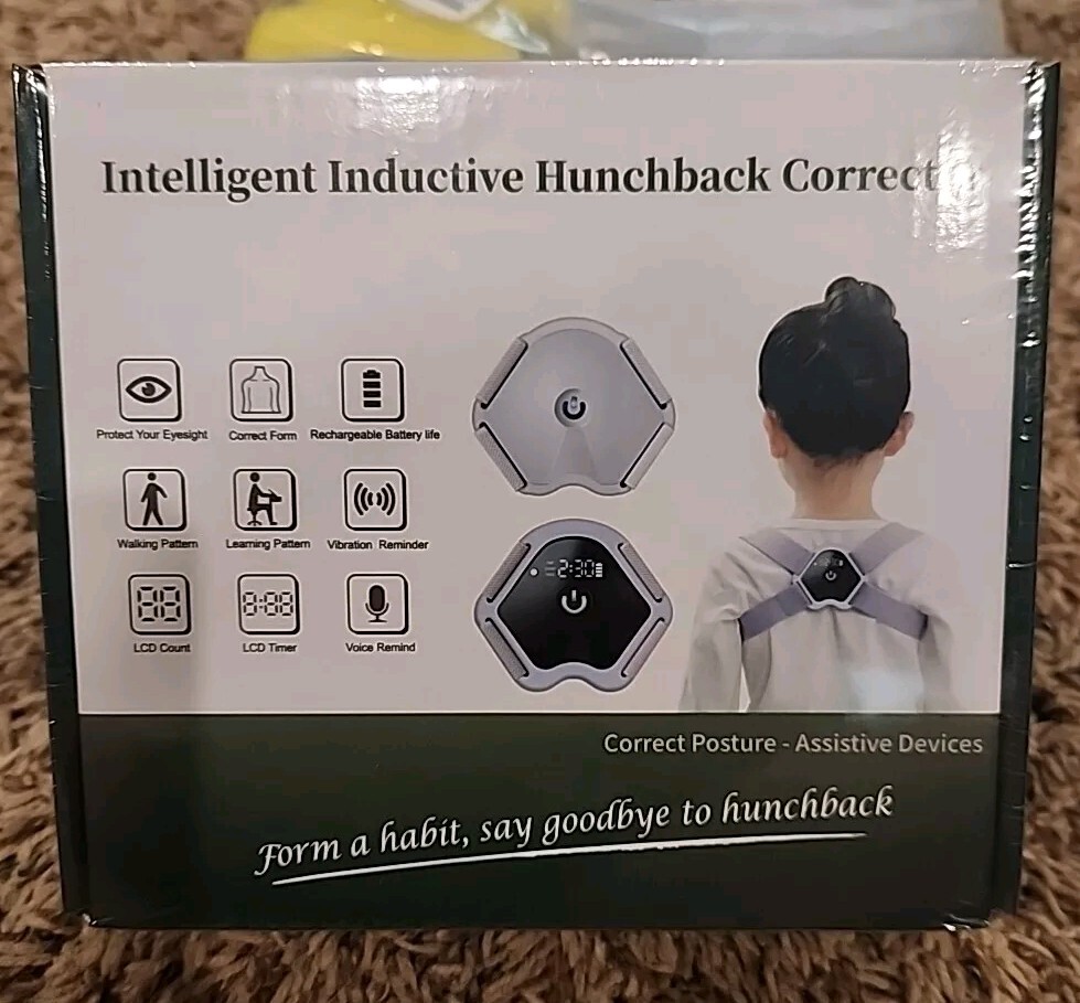 Smart Back Corrector Adjustable Hunchback Posture Sensor Orthosis Invisible