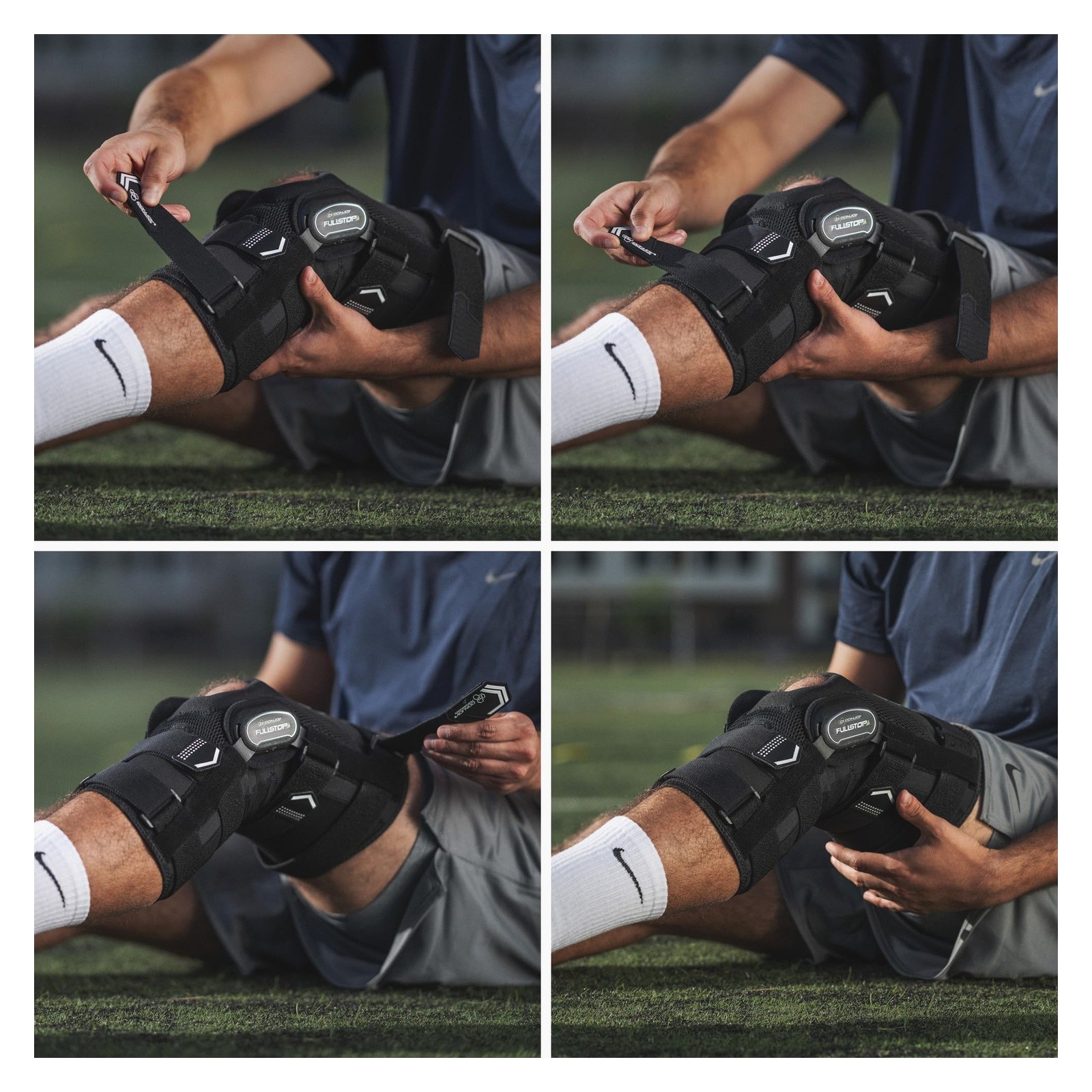 DonJoy BIONIC FULLSTOP Knee Brace with Four-Point Lev Size: Medium Style: Medium