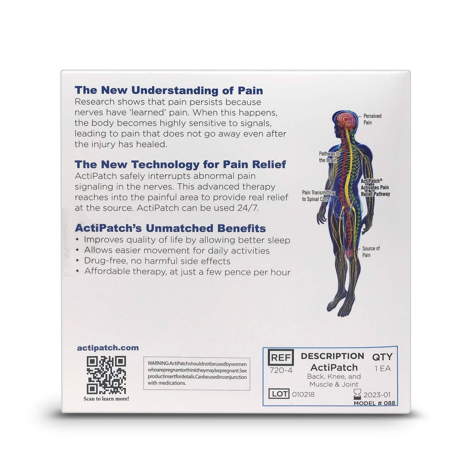All-in-One Back & Knee Pain Relief Therapy Device – Muscle & Joint Support