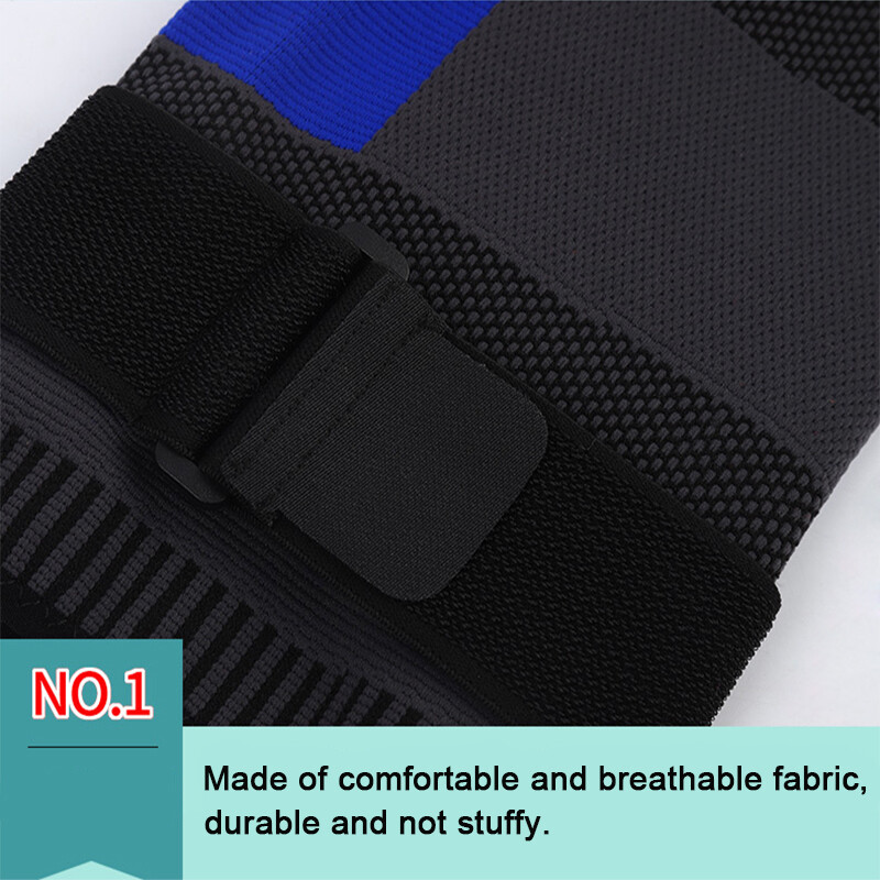 Knee Brace Gel Pad Compression Sleeve Support Arthritis Joint Pain Relief Sports