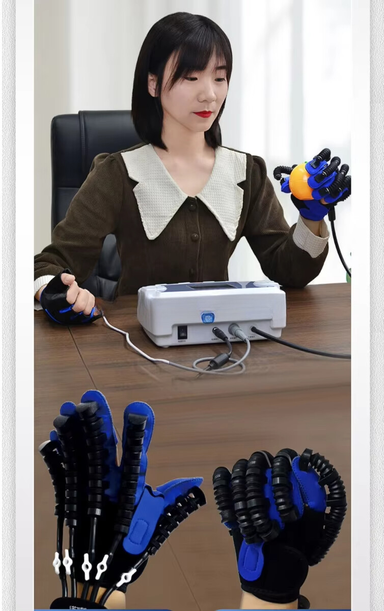 Electric Hand Therapy Rehab Glove – Stroke Recovery Robot Glove for Exercise