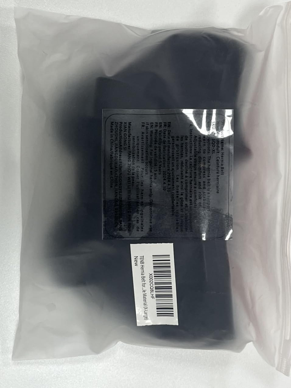 Inguinal Hernia Belt for Men Support Hernias Truss for Single/Double