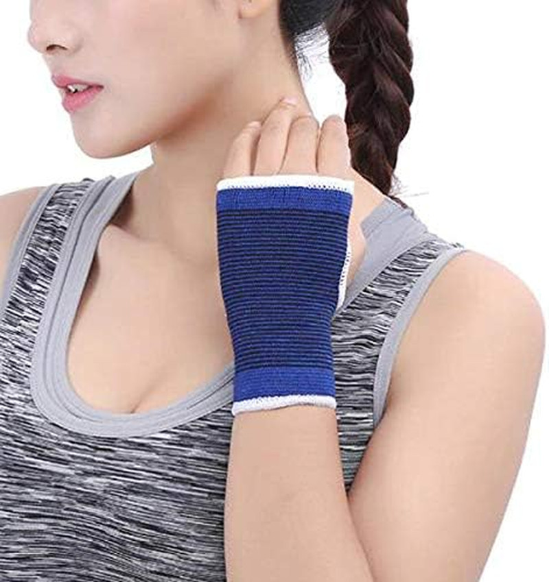 2 Pack – Wrist Palm Support Flexible Wrist Brace/Hand Support Compression Pad fo