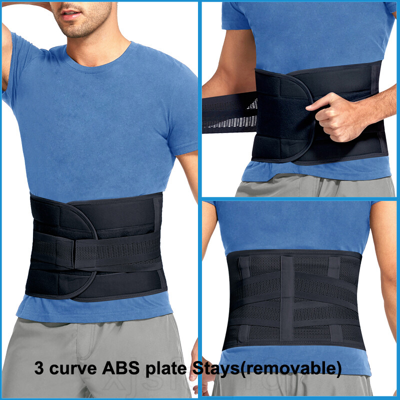 US Abdominal Binder Umbilical Hernia Belt Waist Back Compression Bandage Support