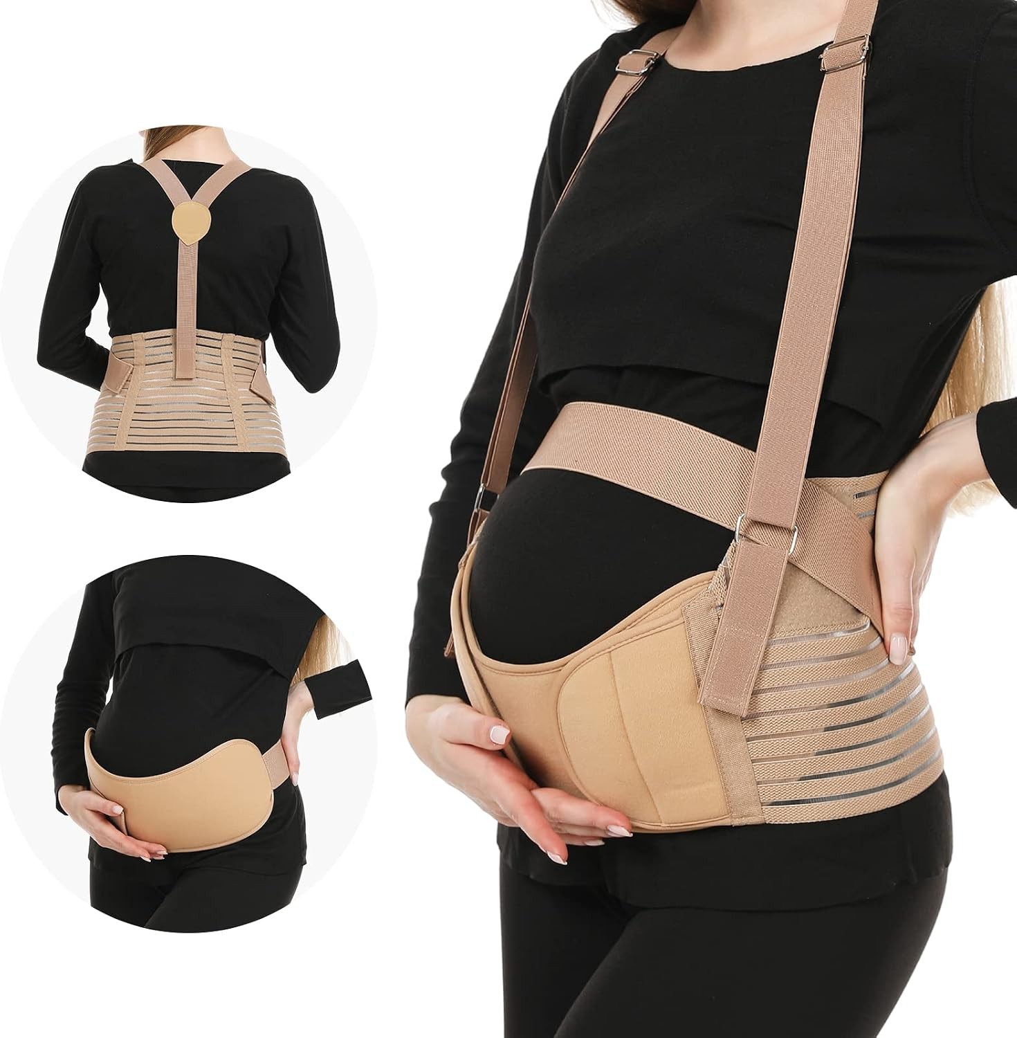 Bands Pregnant Women Maternity Belt Pregnancy Breathable Abdominal Binder Back