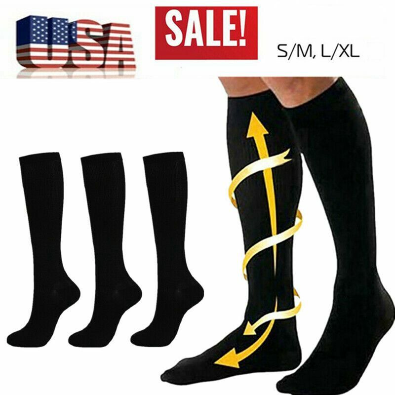 Premium Medical Compression Socks (15-20mmHg) Best for Nurse, Running, Athletic