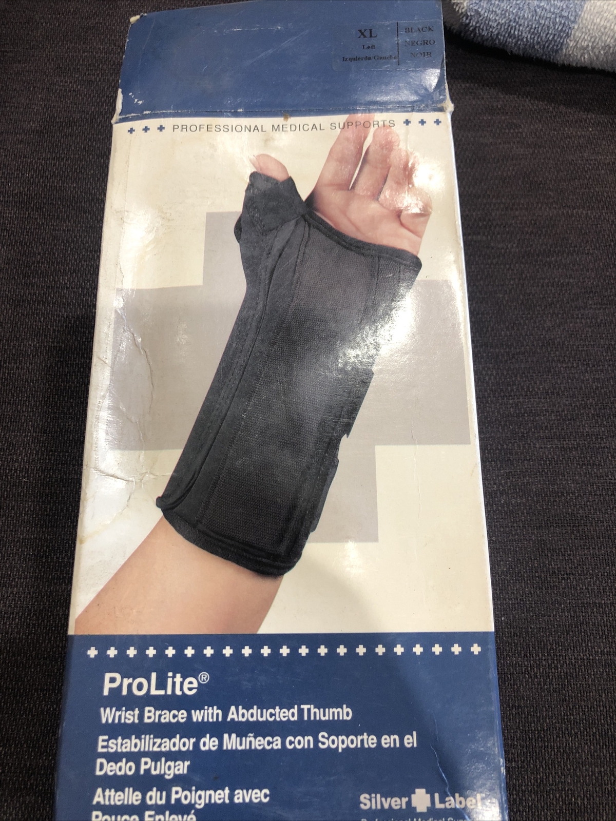 Prolite Wrst brace with Abducted Thumb size XL