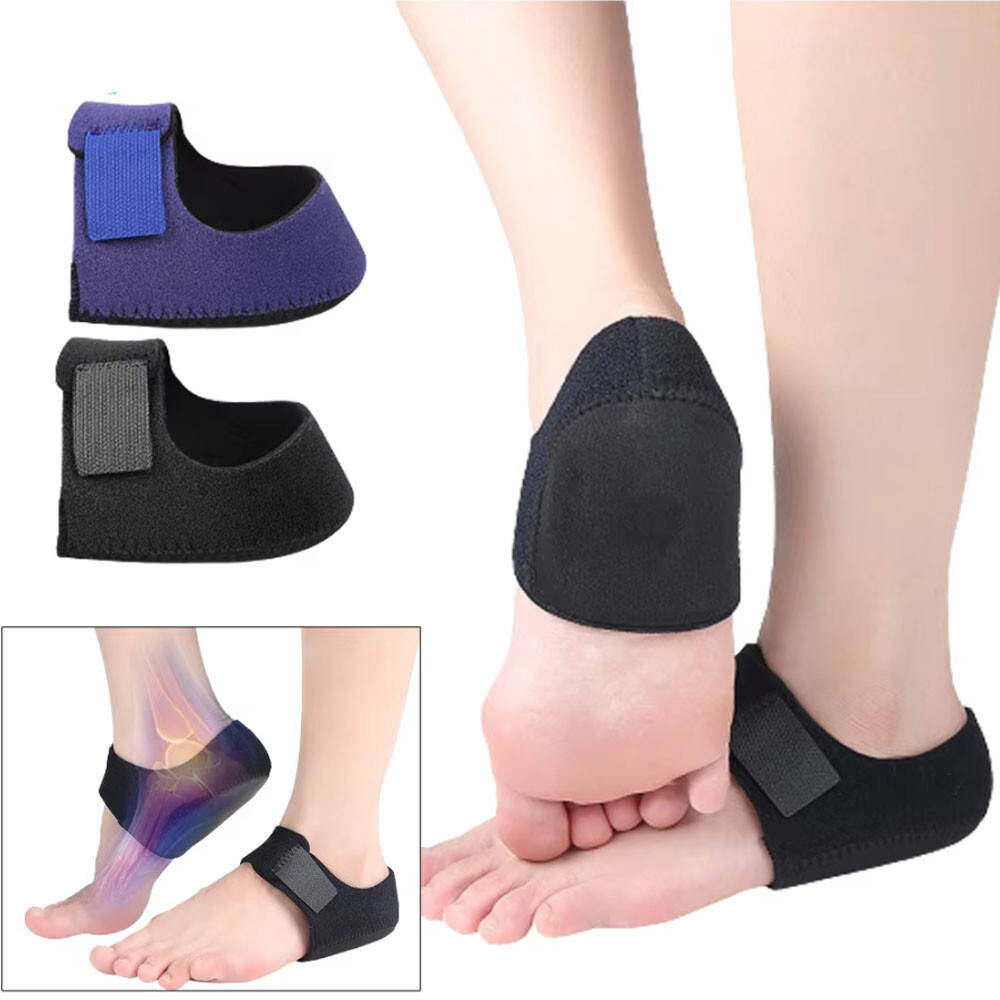 1/2Pair Heel Support Cushion Plantar Fasciitis Heel Spur Cups Protector Pads USA