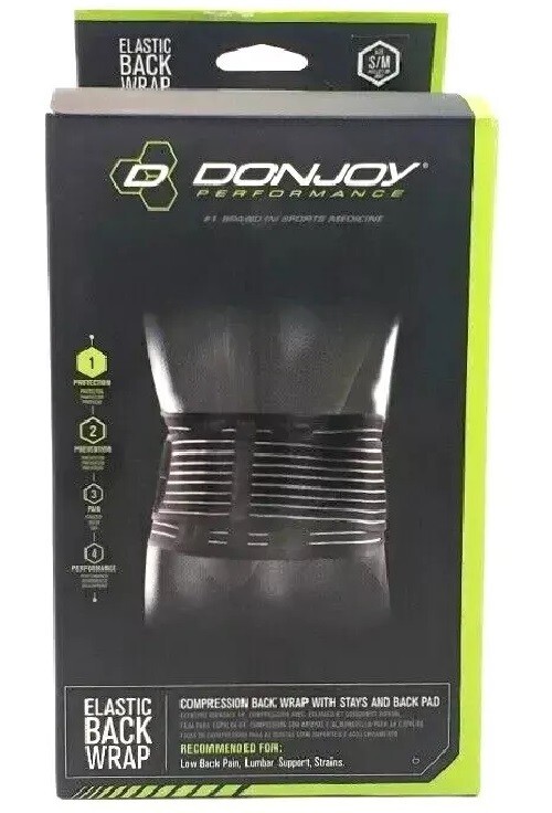 DonJoy Performance Elastic Compression Back Wrap Size: S/M