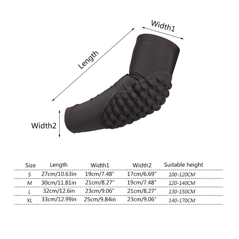 Elbow Sleeve Elbow Protector Compression Sleeve Arm Forearm Brace Support Pads