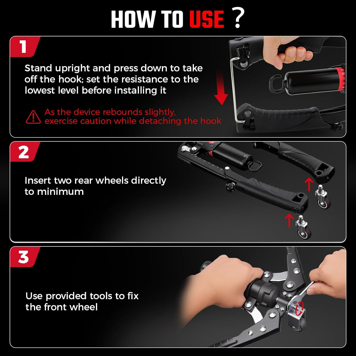 Twister Arm Trainer, Extra Hand Grip Strengthener 3-In-1 Adjustable 22-440Lbs Ar