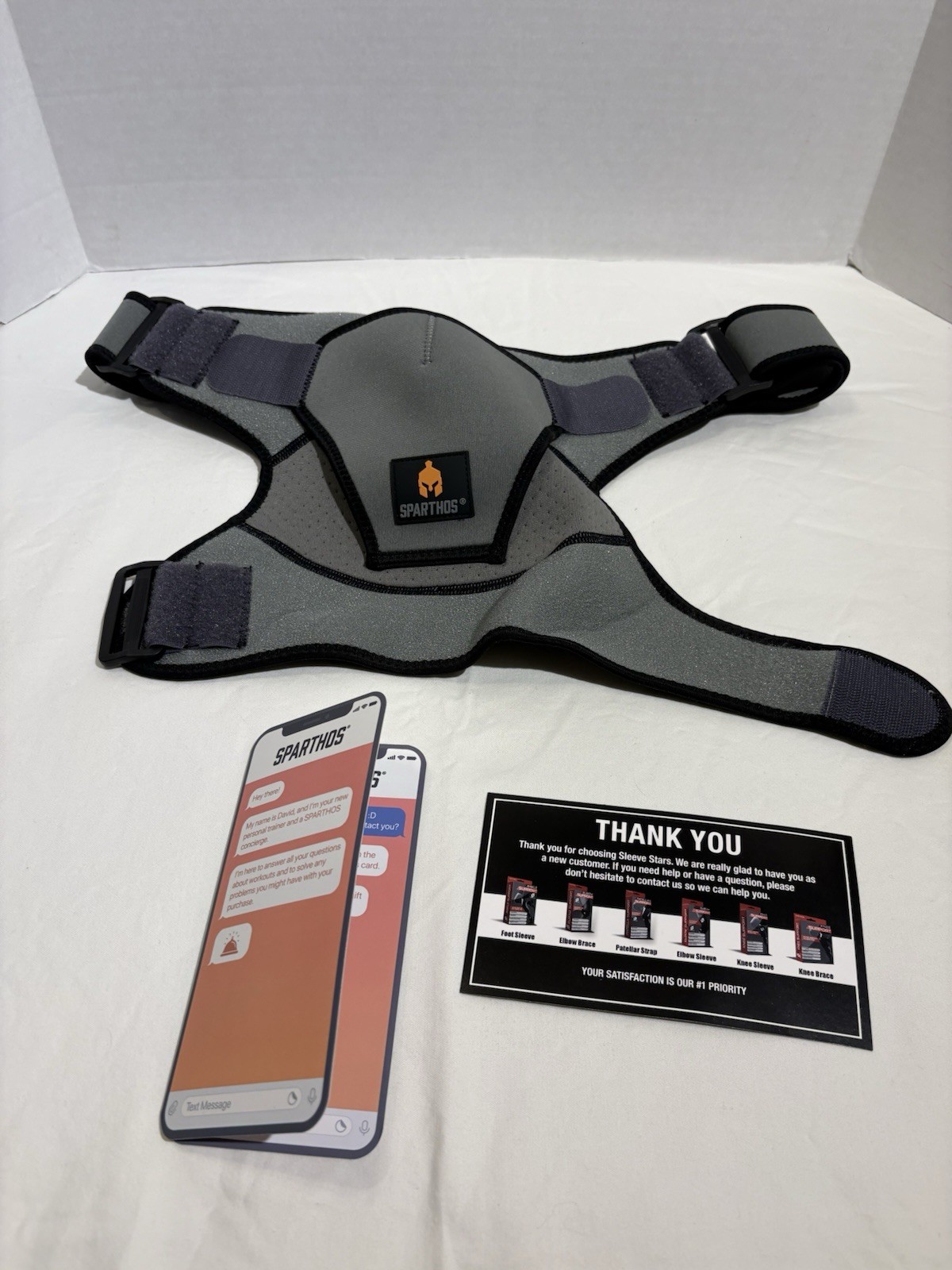Sparthos Shoulder Brace Support and Stability for Weak or Injured Shoulders