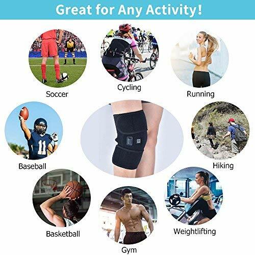 Portable Heating Pad Brace USB Arthritis Joint Pain Relief Knee Brace