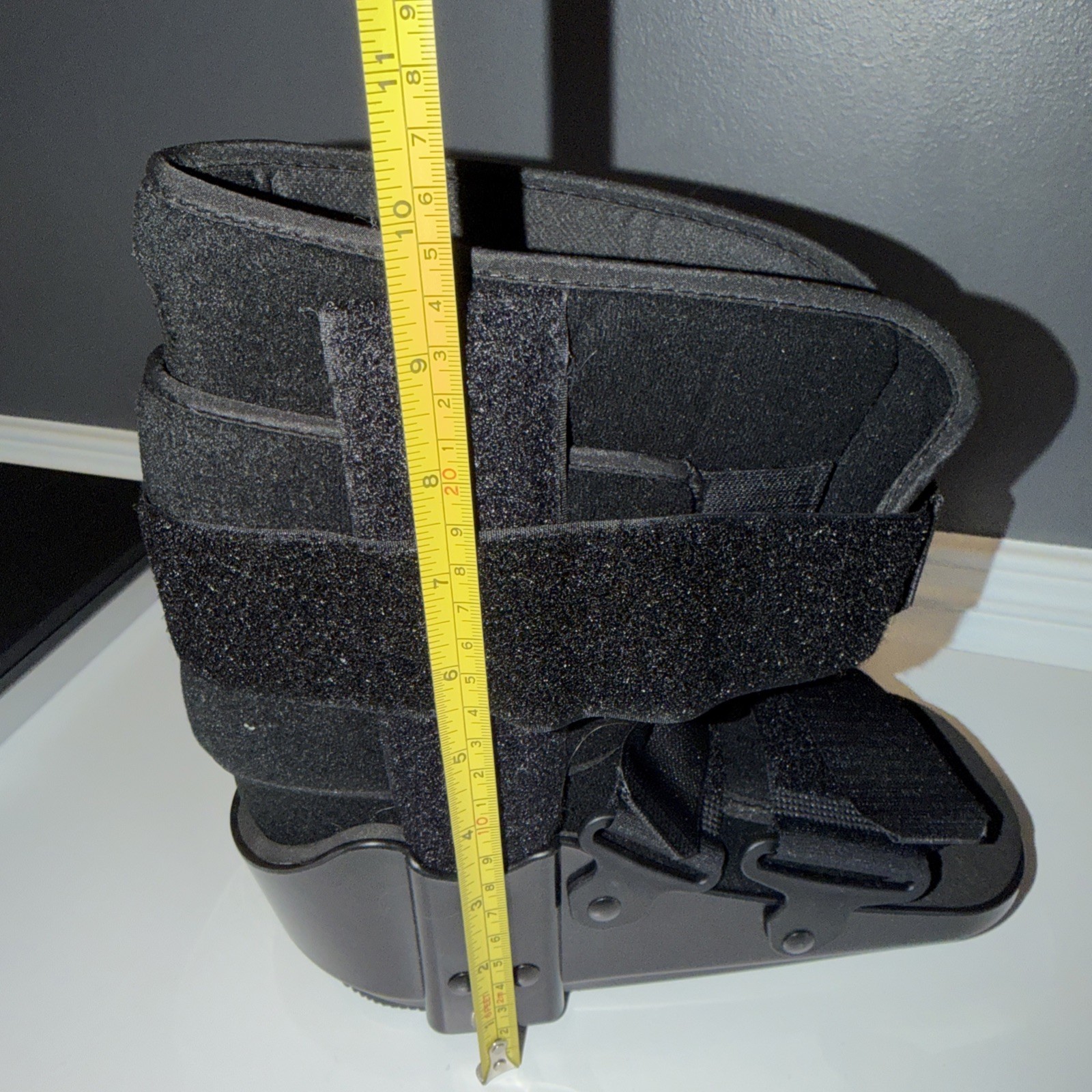 Ankle Fracture Boot Walk Cast Medical Non Air Walking Black Small Adjustable