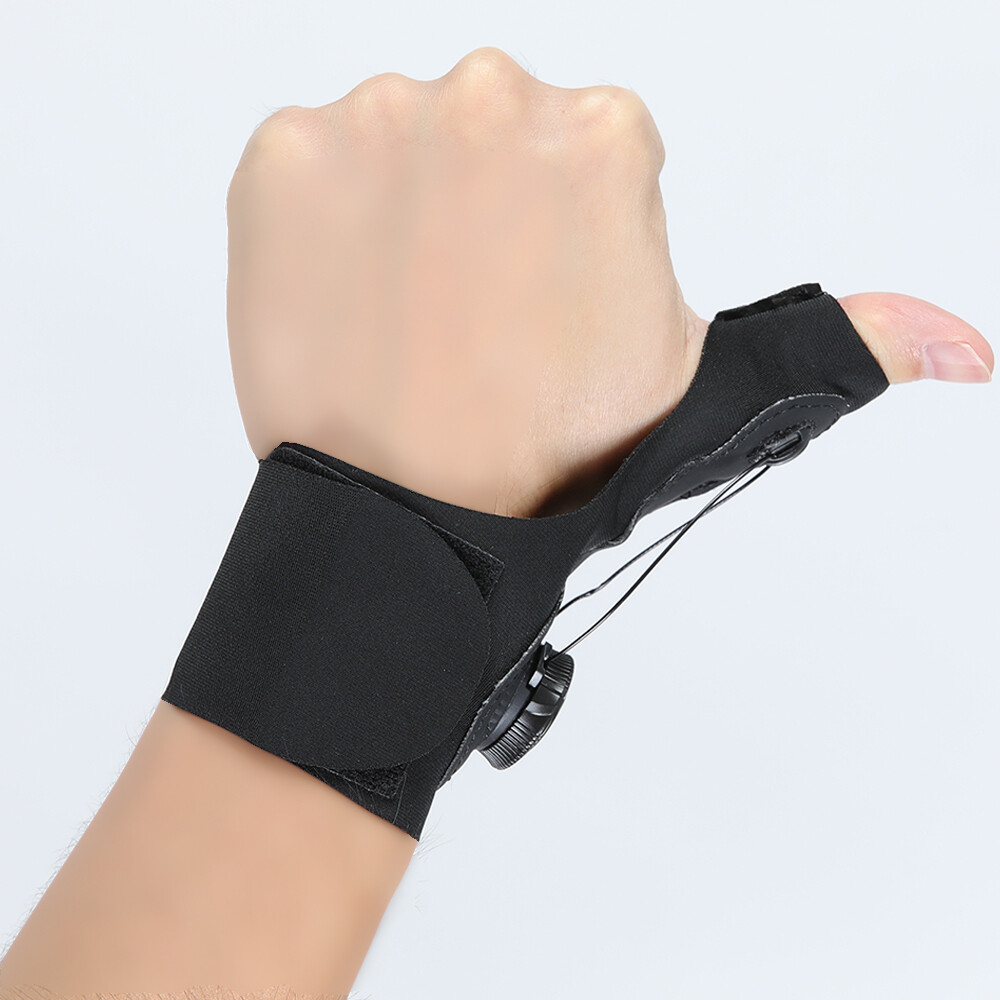 Knob Adjustable Thumb Support Brace Splint Tendonitis Arthritis Pain Relief