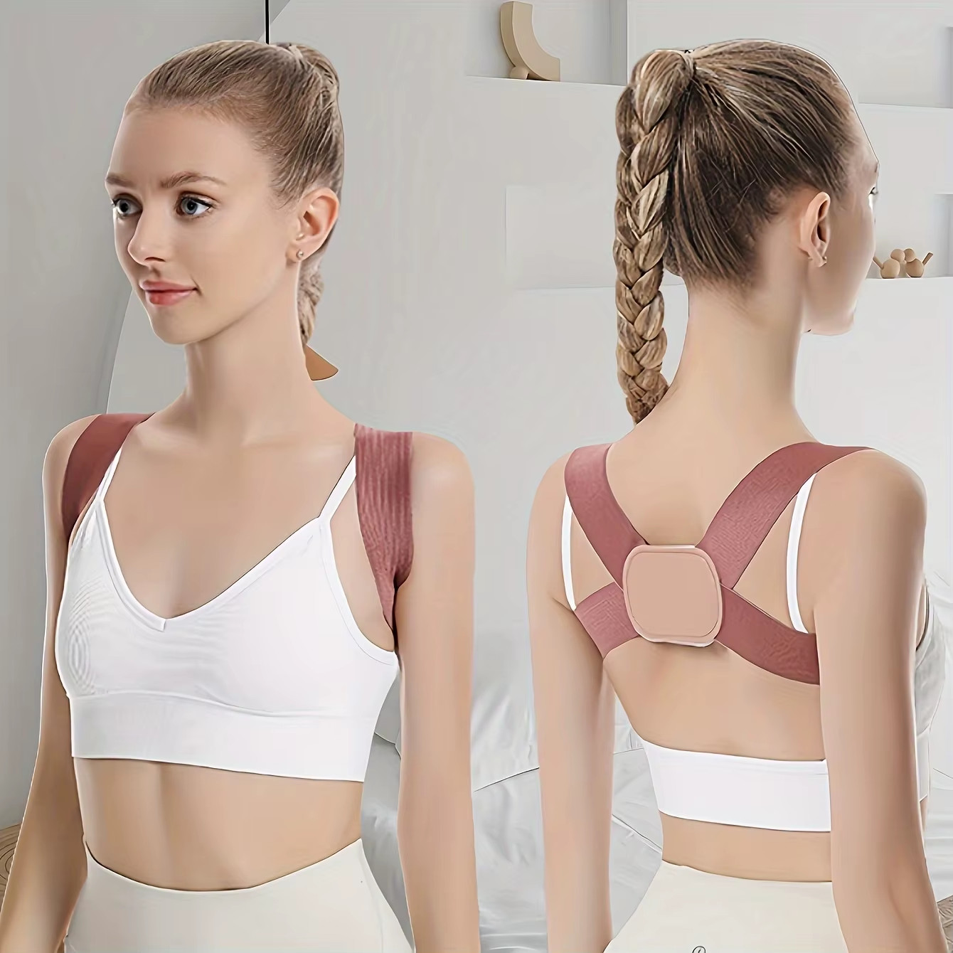 Ladies’ Breathable Invisible Posture Corrector – Fashionable and Comfortable Bac