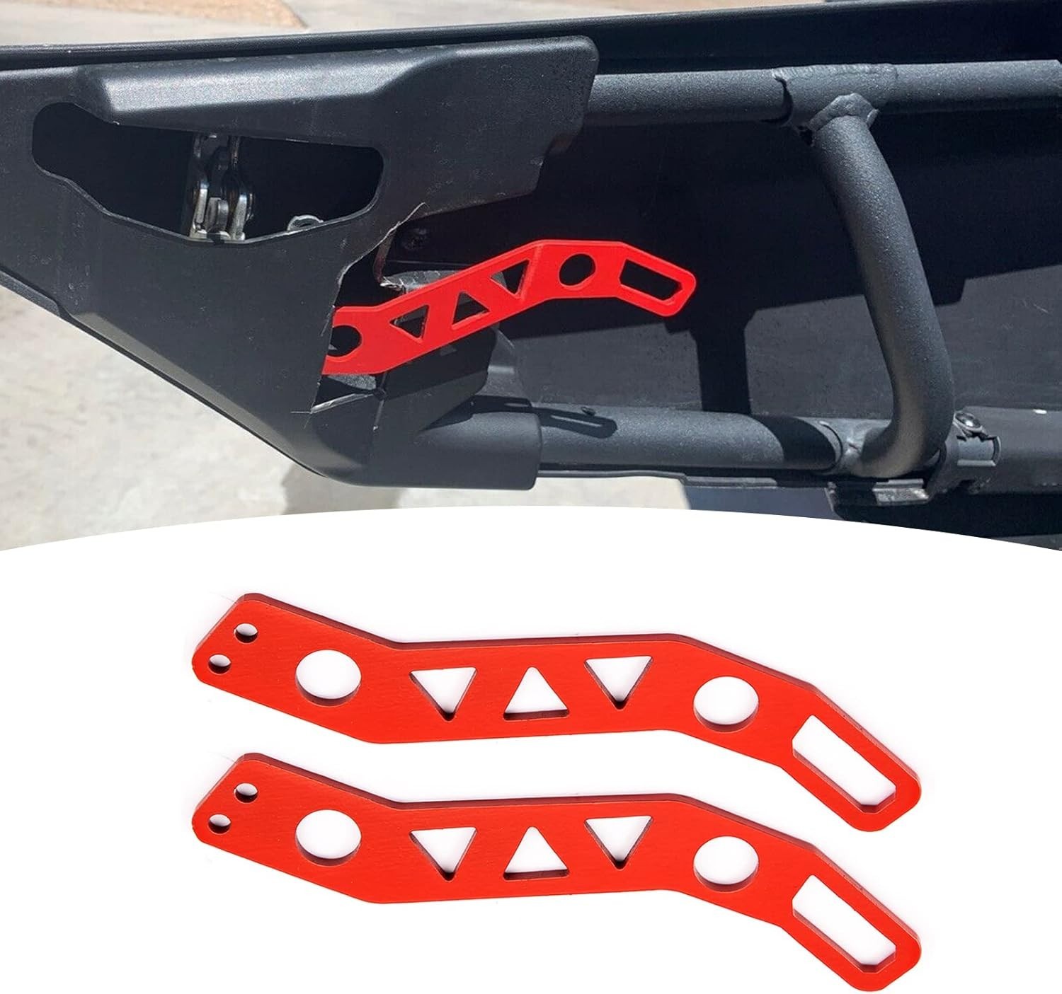 X3 Door Handle Latches Kit Red Left & Right Compatible with Can am Maverick X…