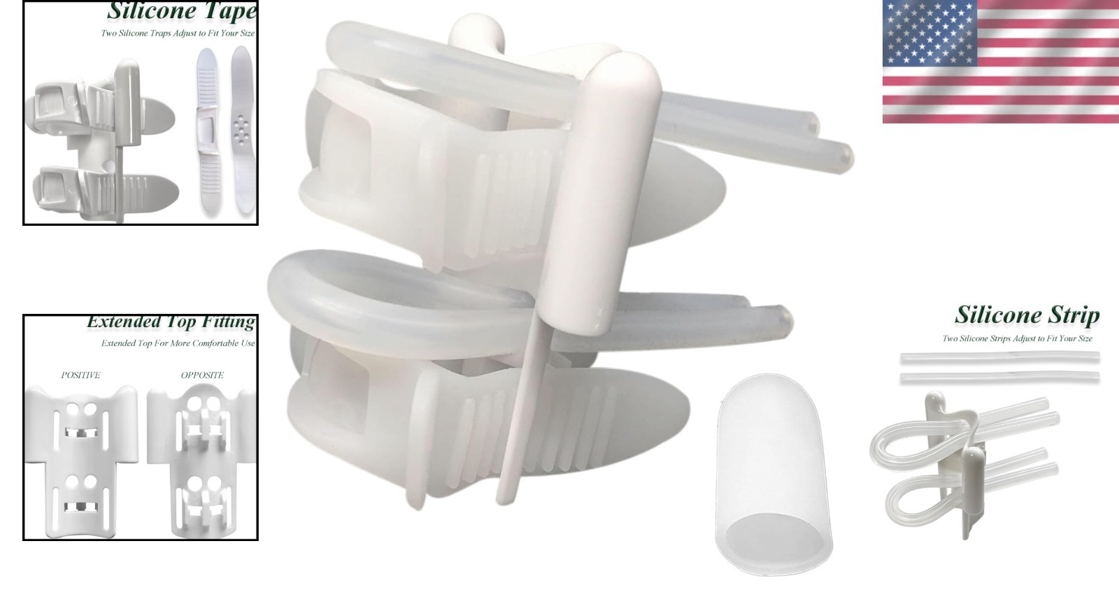 Silicone Accessory Support Bracket for Male Genital Stretch Extender Replacem…