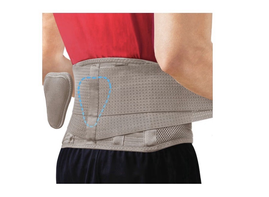 🔥 NEW Sparthos Adjustable Back Support Brace Size LARGE for Men and Women 🔥