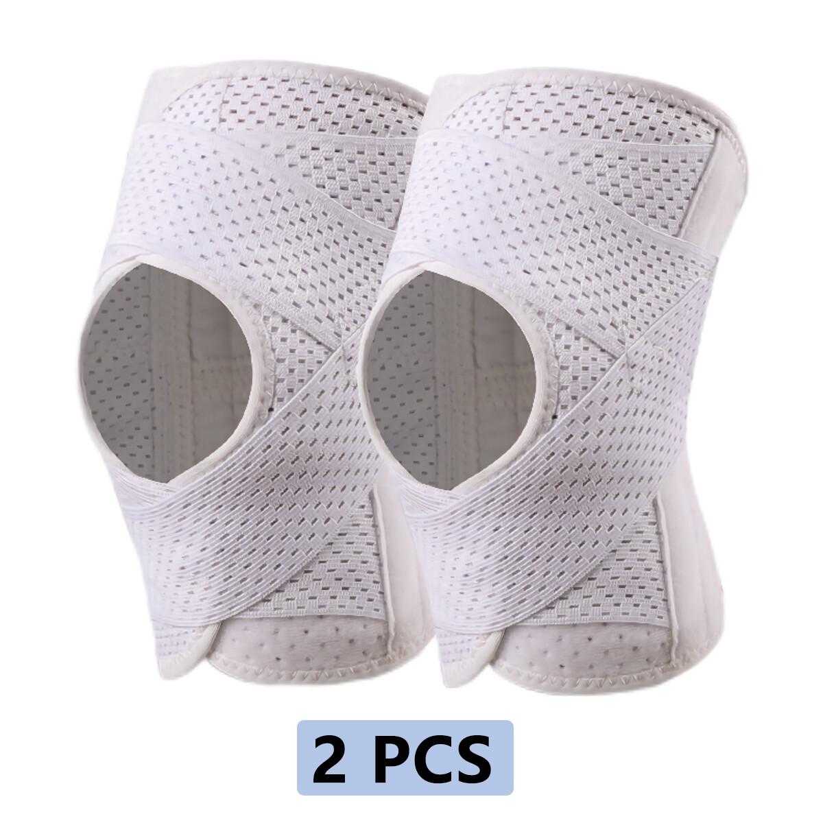 Knee Brace Compression Sleeve Joint Support Sports Patella Stabilizer Wrap 2 PCS