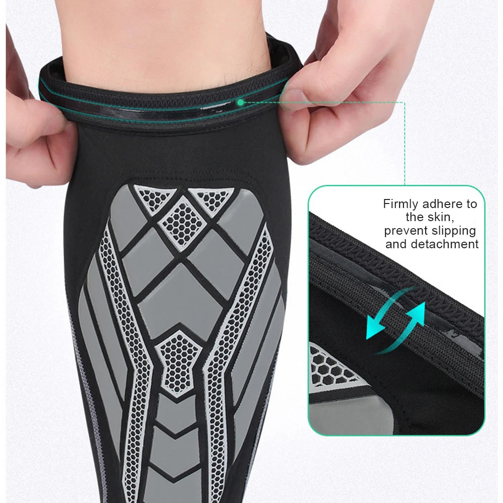 Leg Sleeve Comfort Youth Soccer Shin Guard Anti-Slip Leg Performance Support