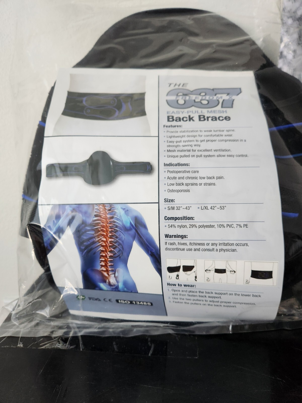Back Brace – The 637 Freedom X
