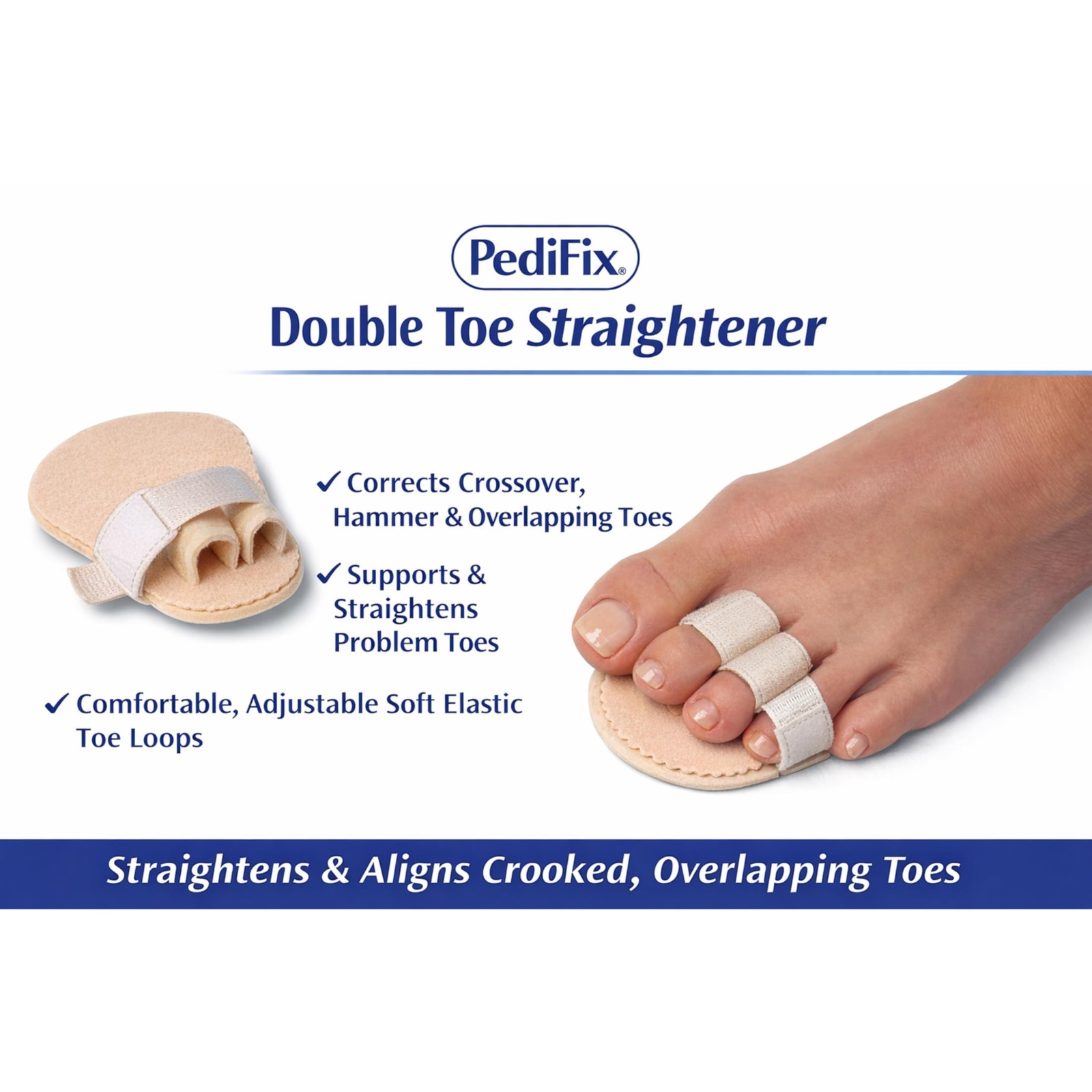Double Toe Budin Splint Straightener