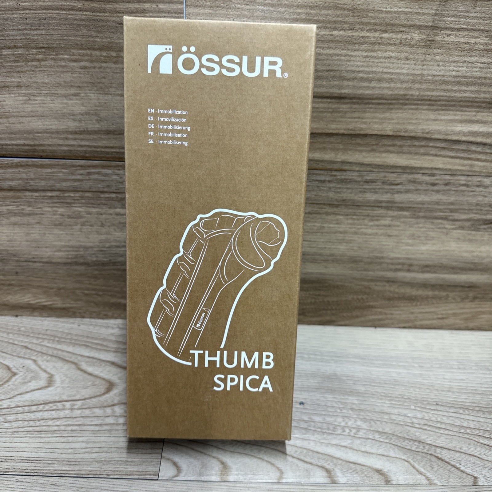 Ossur Form Fit Thumb Spica- 8″ Wrist Brace Med Right