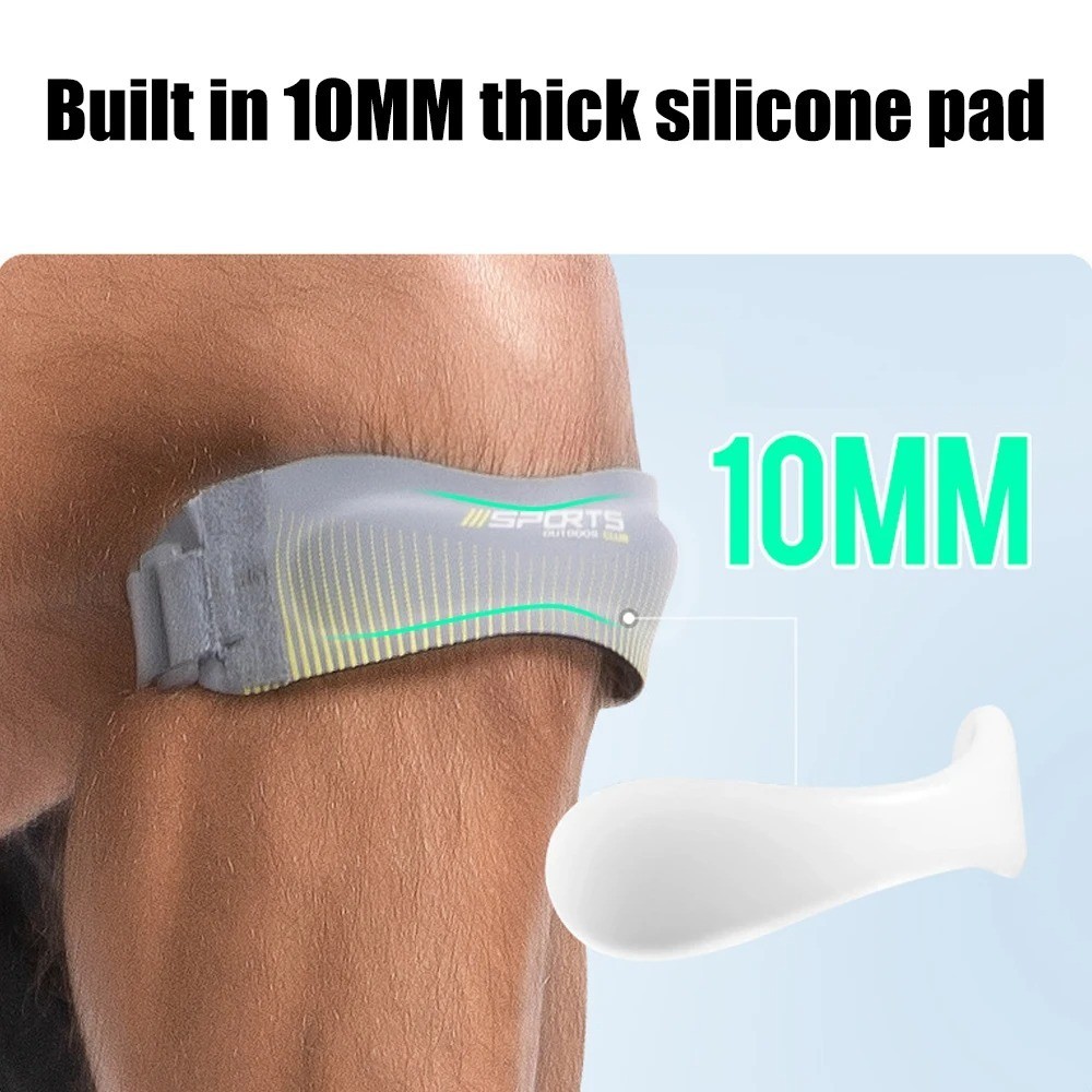 1Pc Adjustable Patella Knee Strap Pain Relief Support Brace for Sports Workout