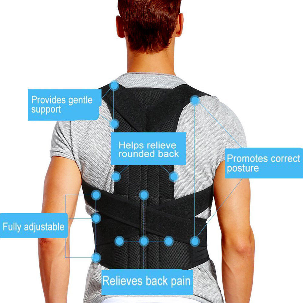 Chest Support Belt Back Shoulder Posture Corrector Therapy Humpback Brace Corset