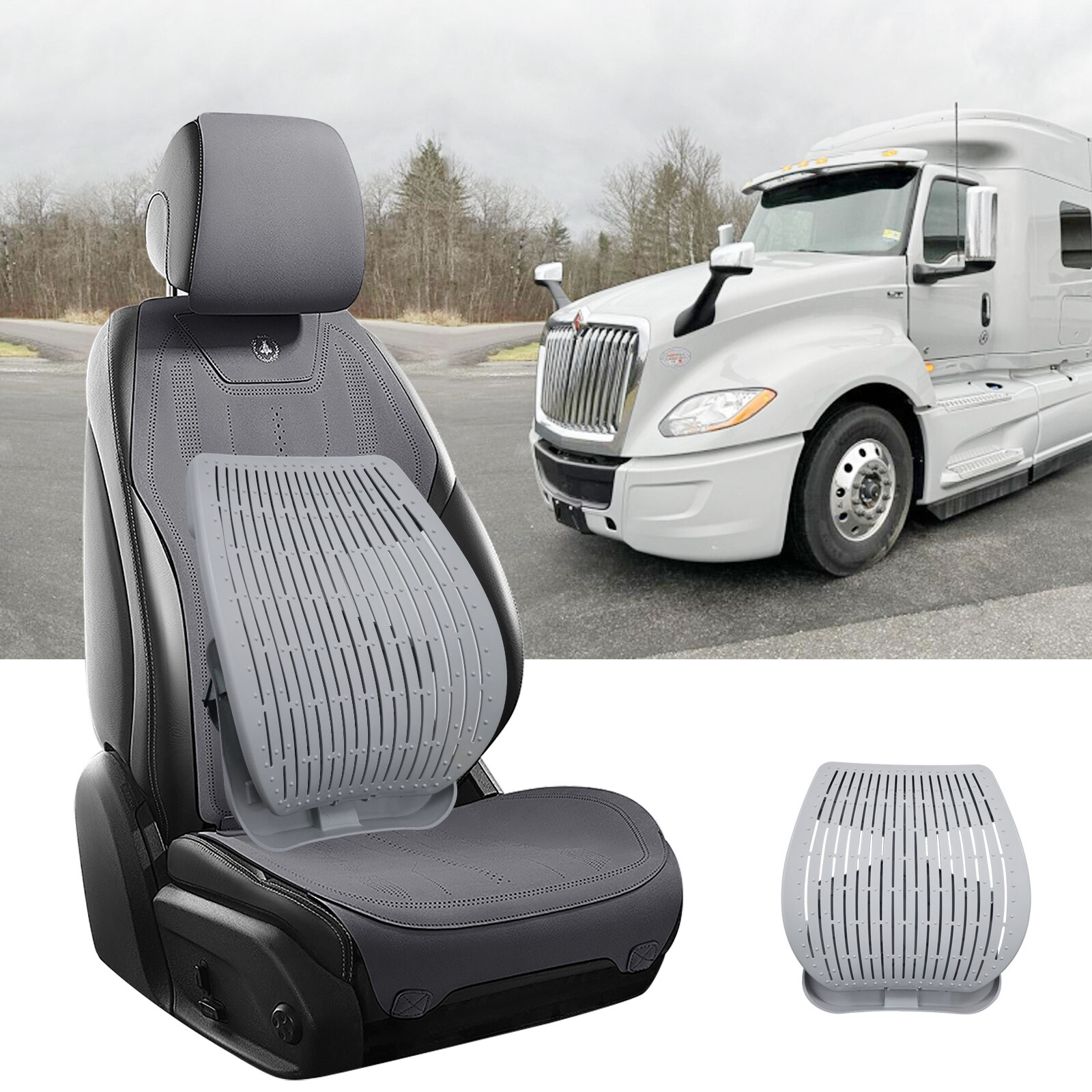 Lumbar Support Pillow, Lumbar Back Support Cushion For Office Chair Car Seat New
